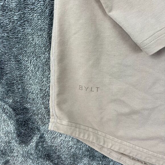 BYLT Drop Cut Shirt Lux Brown Men's *M Long Sleeve Performance Golf - Picture 3 of 10